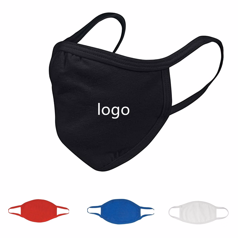 Adult Youth Reusable 2-Layer Cotton Face Mask