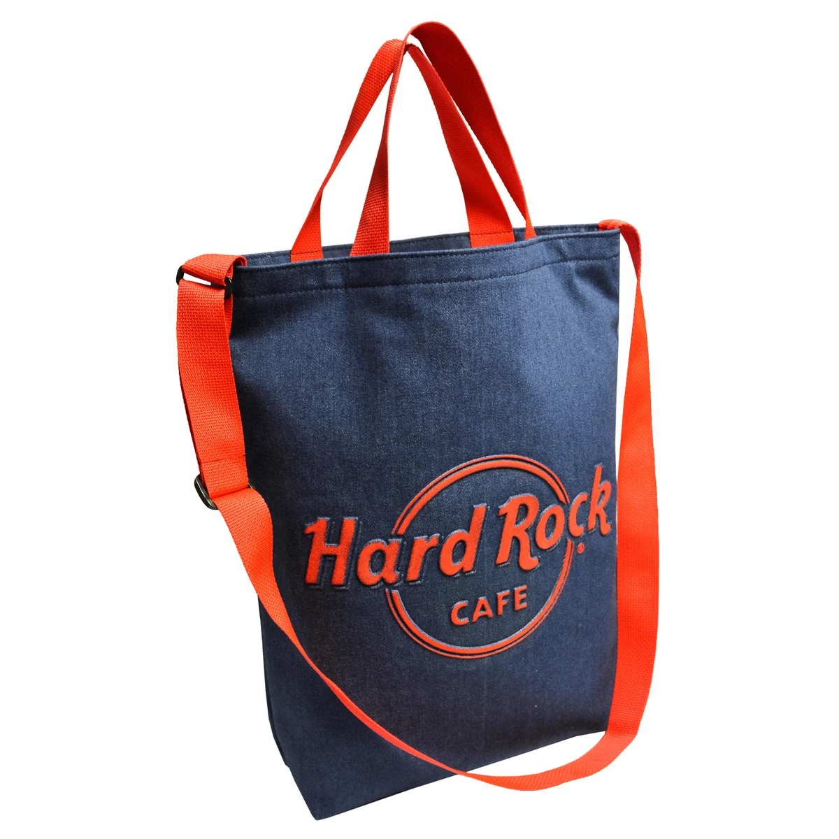 Canvas Denim Satchel Tote, custom tote bag with logo imprint 1
