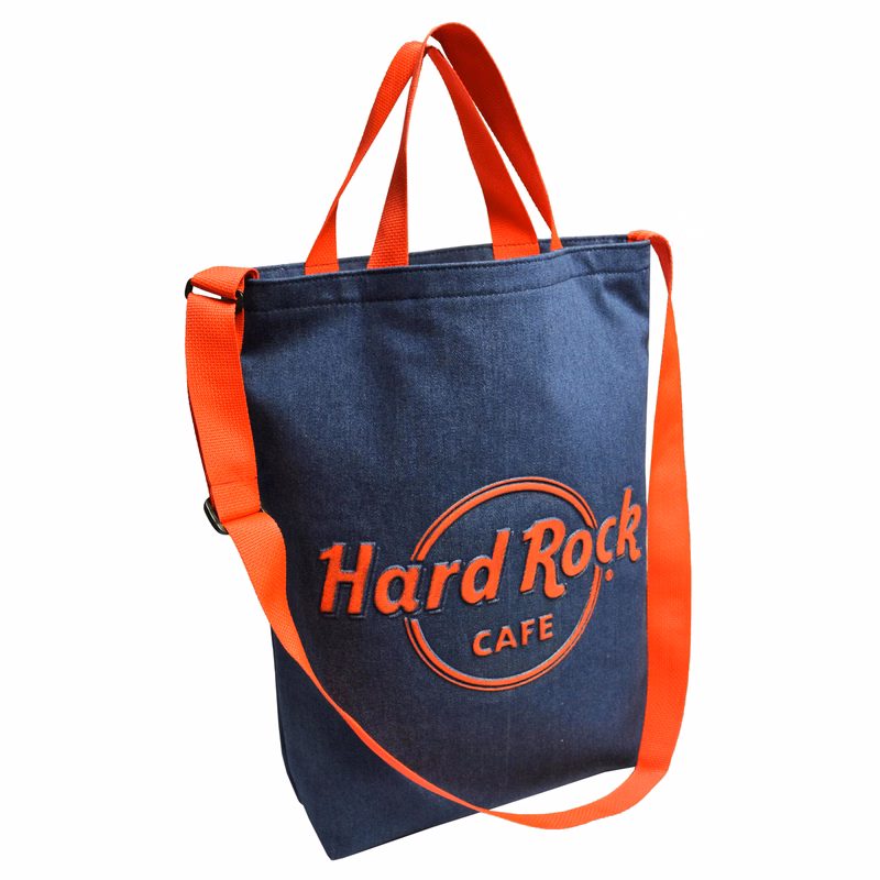 Canvas Denim Satchel Tote