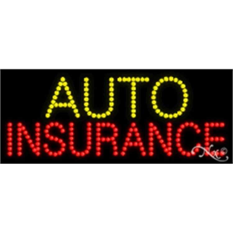 Auto Insurance LED Sign 1