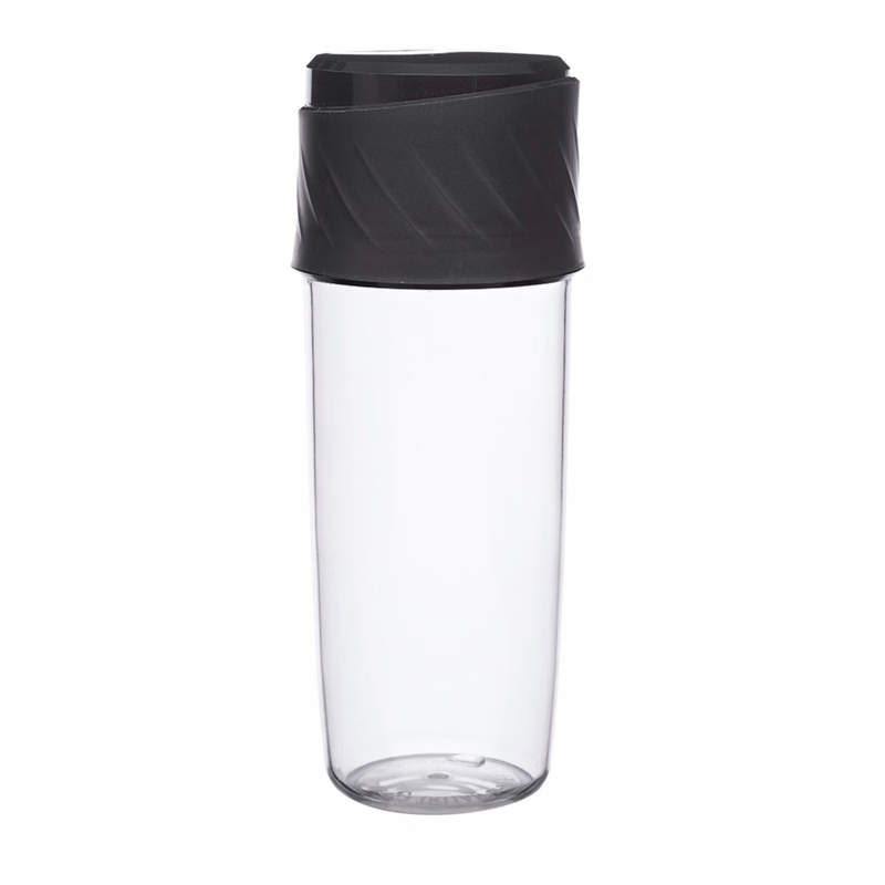 16 oz. BPA Free Dual Sip-N-Snack Plastic Sports Water Bottle