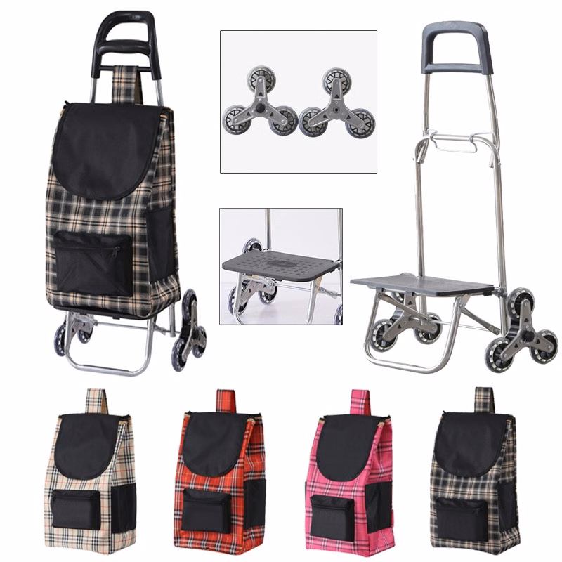 Stair Climbing Cart With Tri-Wheel