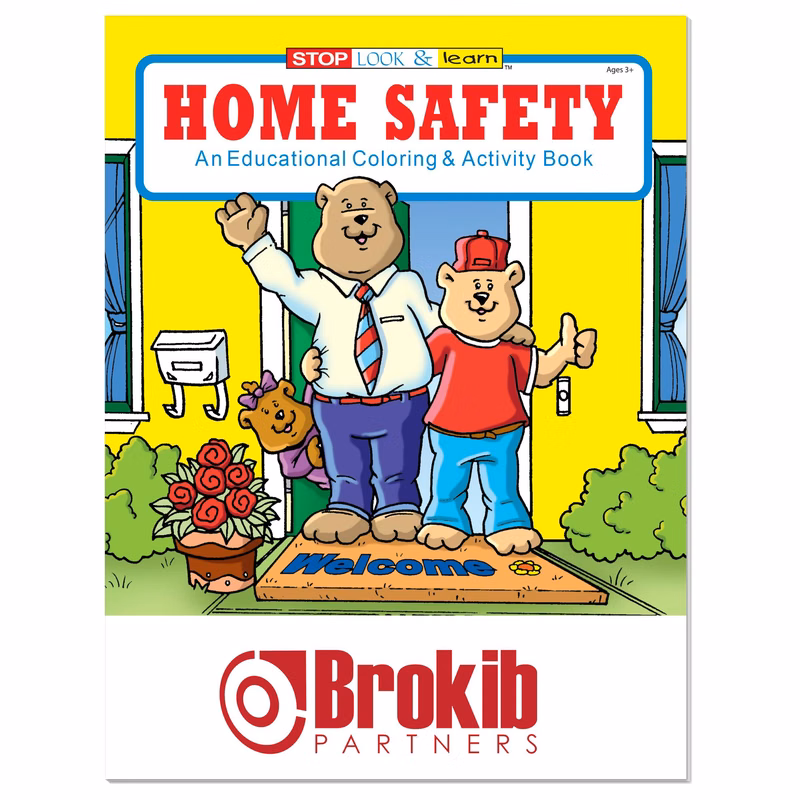 Coloring Book: Home Safety