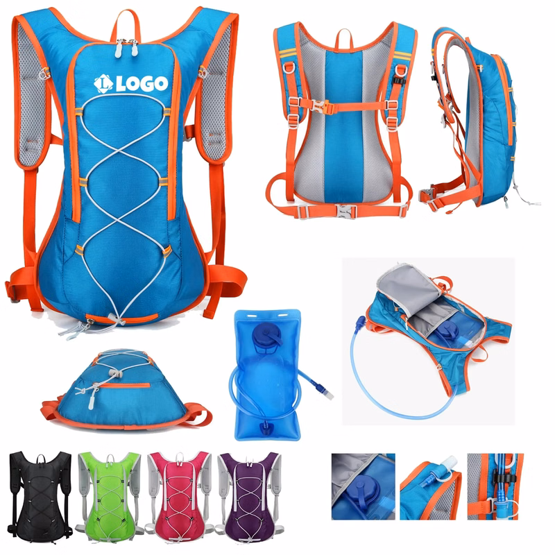Travel Backpack With Detachable Water Bladder