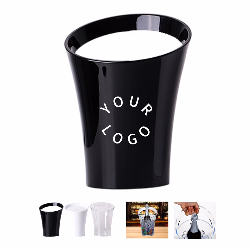 Acrylic Ice Bucket 3.2 Liter 8.2" x 8.2" x 11.6"