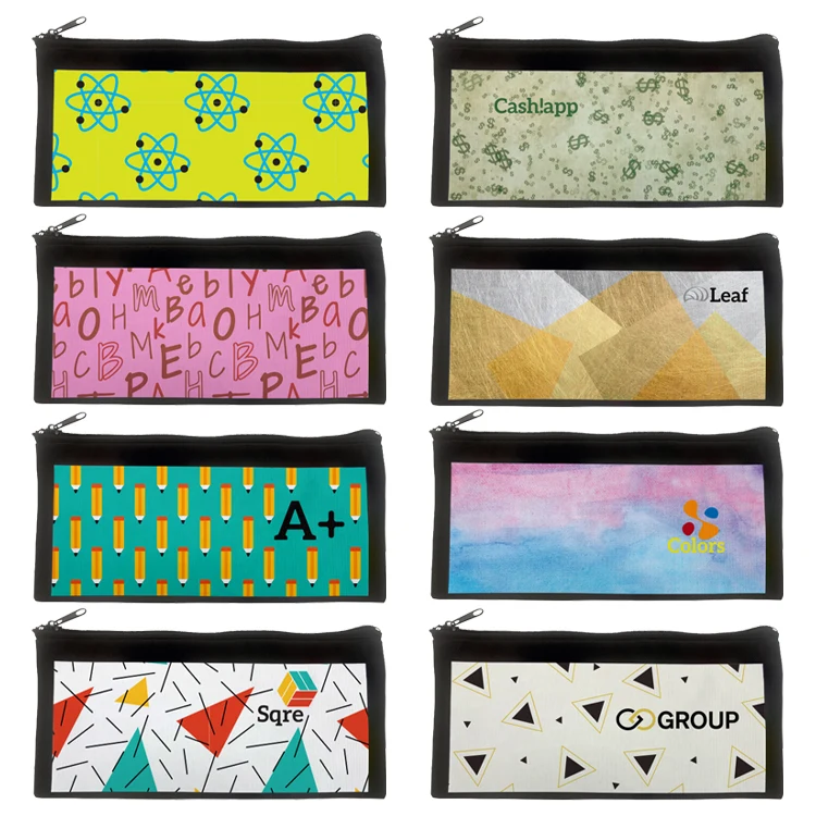 Economy Sublimated Cosmetic Zipper Pouch 1