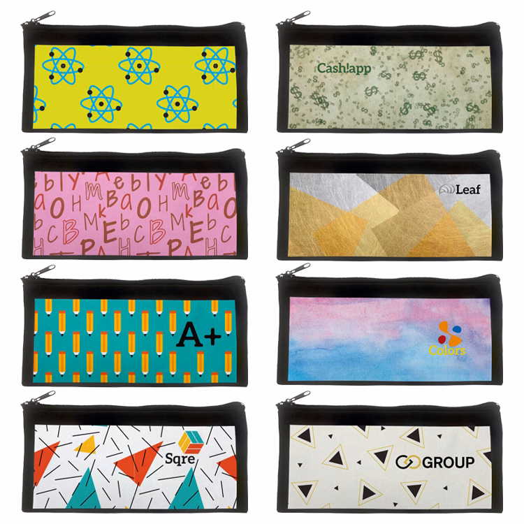Economy Sublimated Cosmetic Zipper Pouch