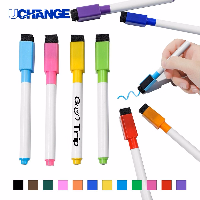 Whiteboard Marker Pen With Eraser Tool