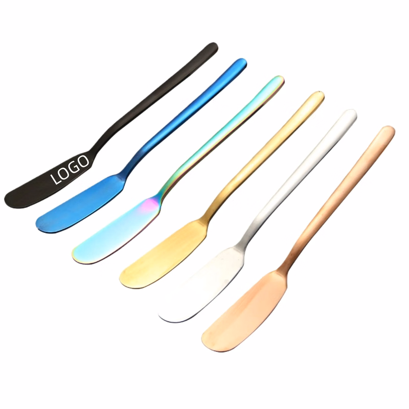 Stainless Steel Long Handle Butter Spreader Knife For Jam