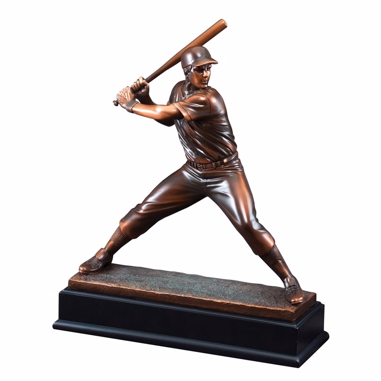 Baseball Resin Sculpture