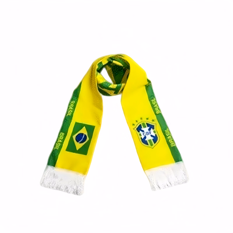 Customizable Knitted Soccer Fan Scarf
