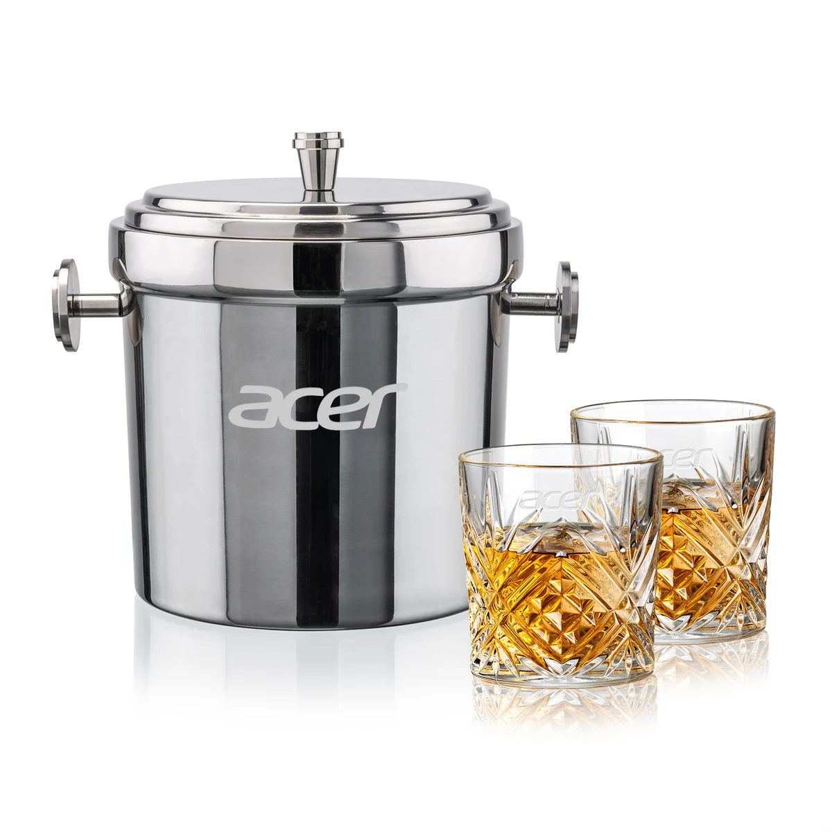 Milano Ice Bucket & Milford On-the-Rocks Set 1