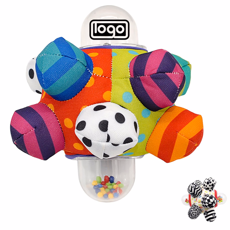 Colorful Educational Rattle Ball Toy