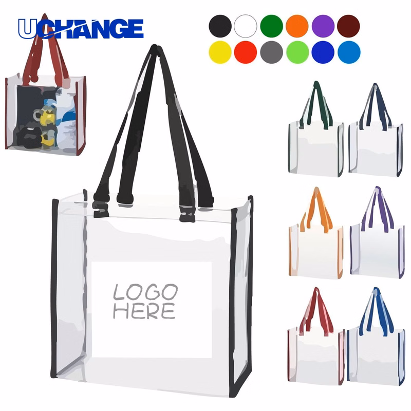 Clear Vinyl Tote Bag