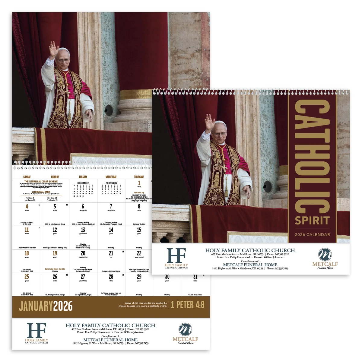 Good Value™ Catholic Spirit - Spiral Calendar 1
