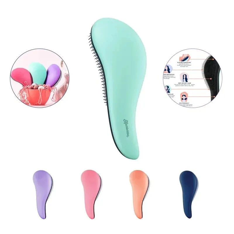 Soft Feel Massage Hairbrush 1