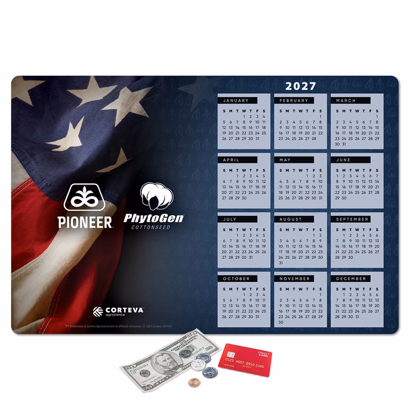 Origin'L Fabric Heavy Duty Fabric Calendar Counter Mat-12"x18"x1/16"