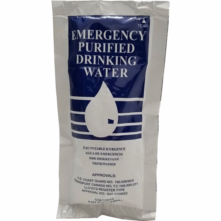 Emergency Drinking Water - Purified 4.2 fl. oz.