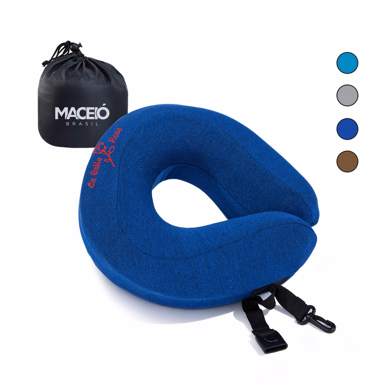 Portable Memory Foam Travel Neck Pillow