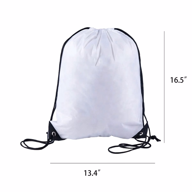 Water-Resistant Gym Drawstring Backpack