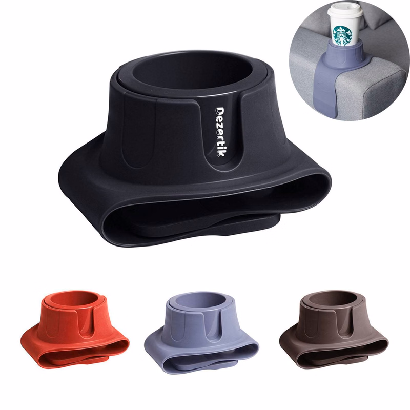 Non Slip Couch Armrest Cup Holder