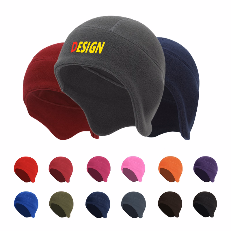 MOQ50 Polar Fleece Earmuff Cycling Cap