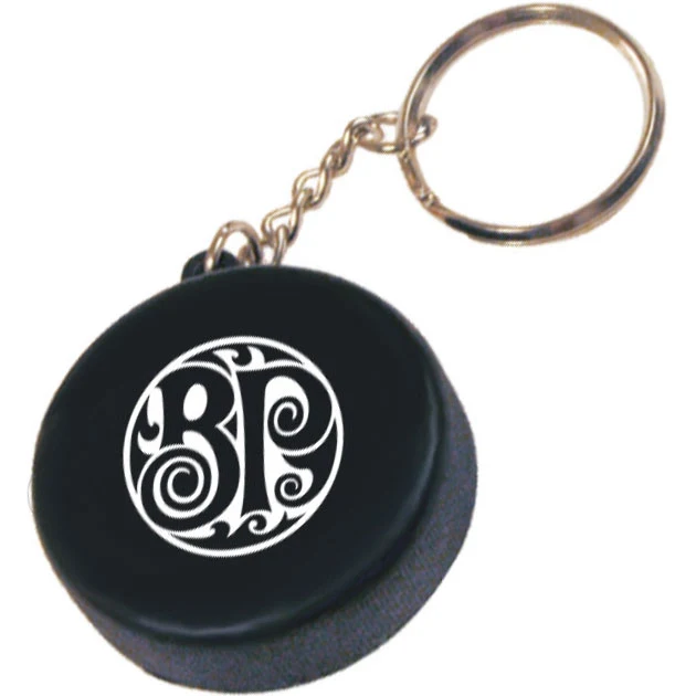 Hockey Puck Stress Reliever Keychain 1
