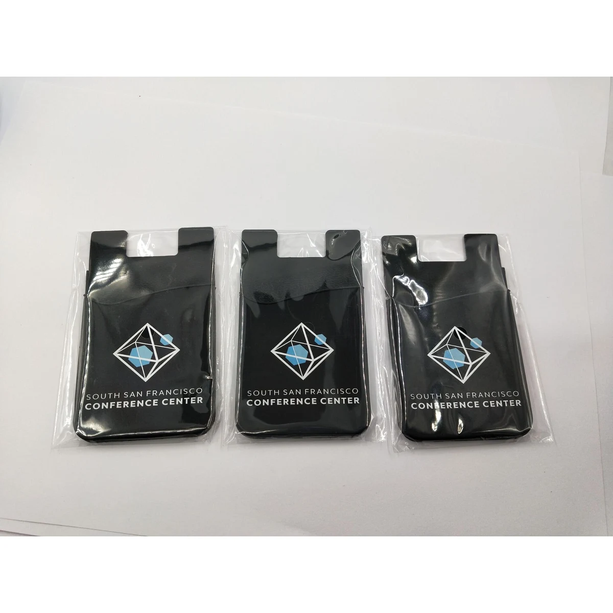 Dual Pocket Silicone Cell Phone Card Holder 1