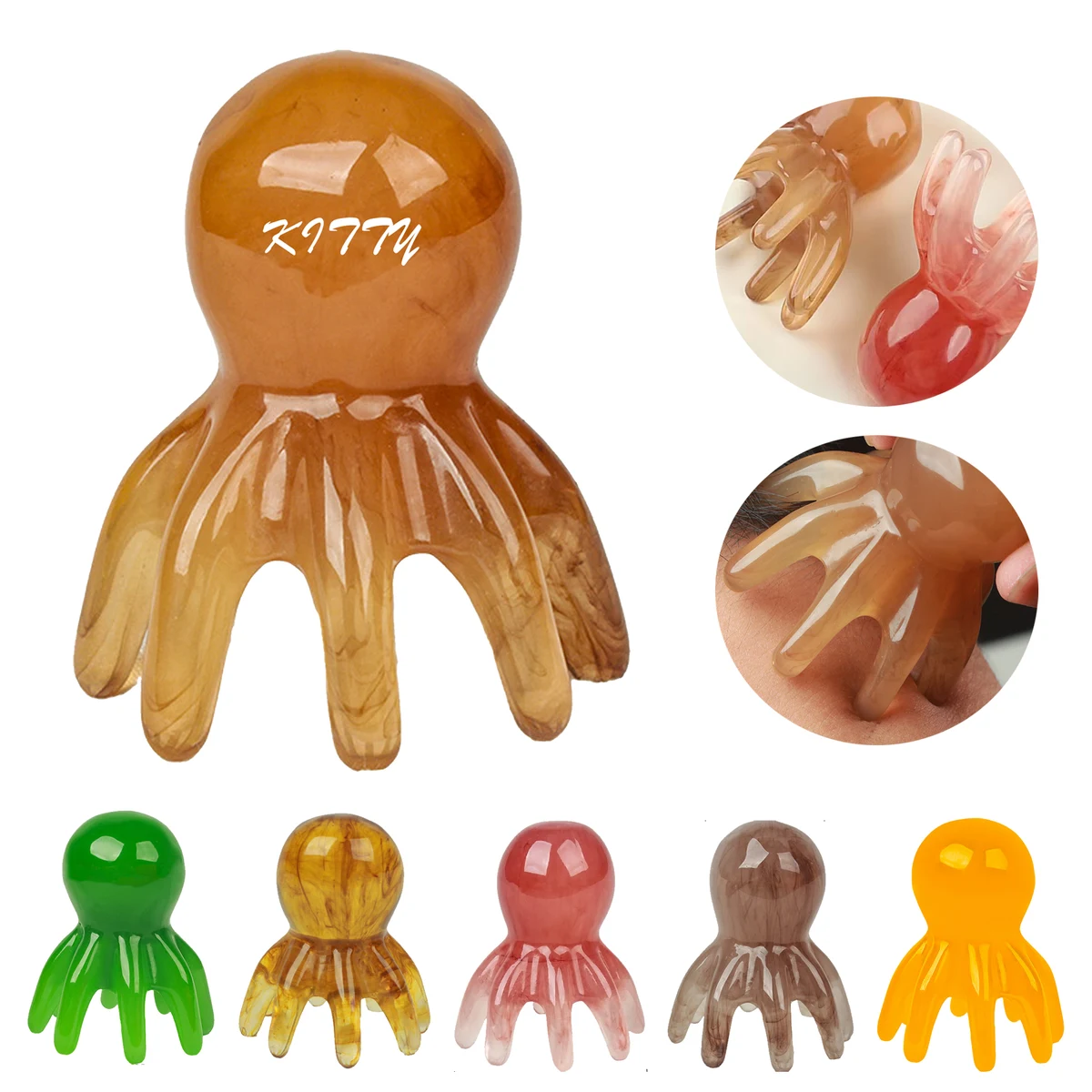 Multi-Functional Octopus Massage Comb 1
