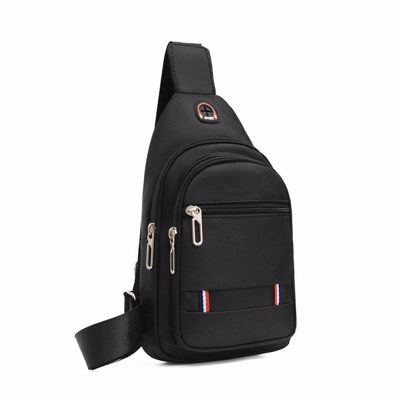Men's Oxford Fabric Crossbody Sling Bag