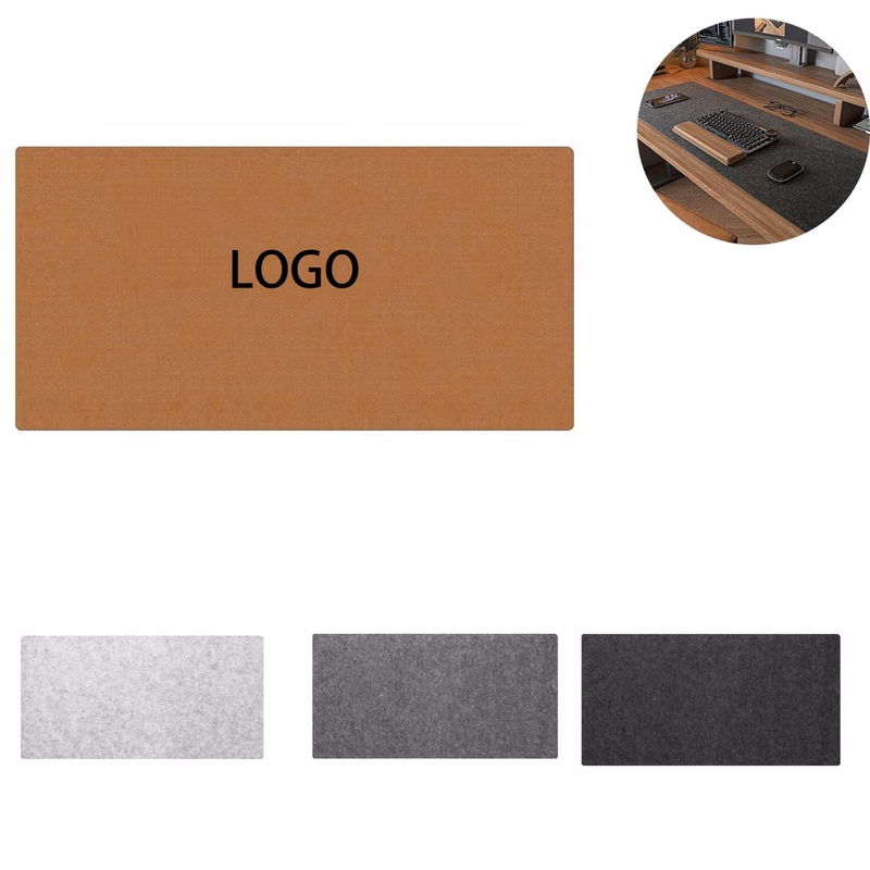 Felt Office Desk Mat Large Mouse Pad Keyboard