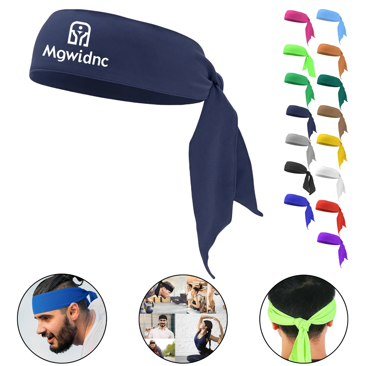 Quick-Dry Tennis Headband for Outdoor Sports 1