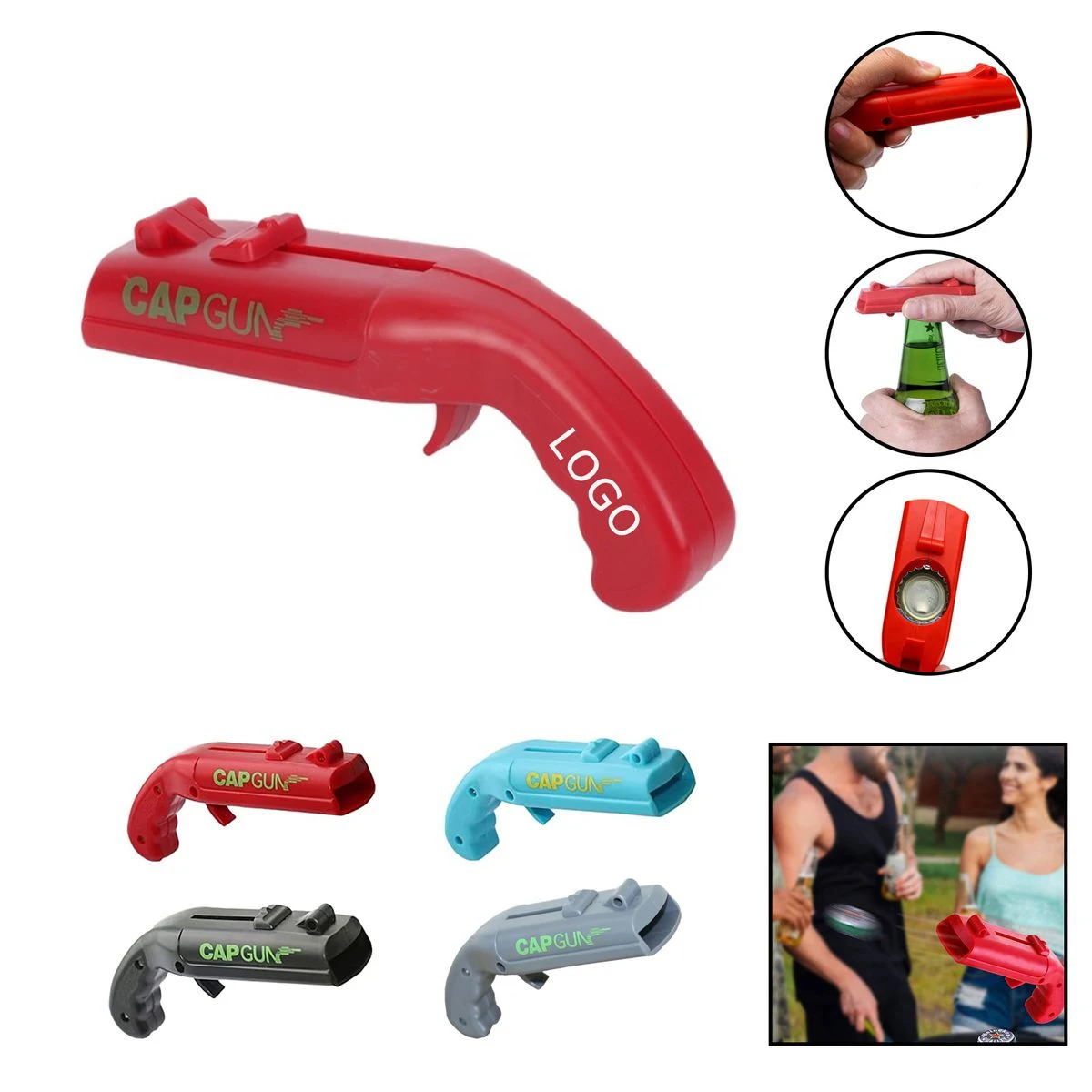 Gun Shape Bottle Opener 1