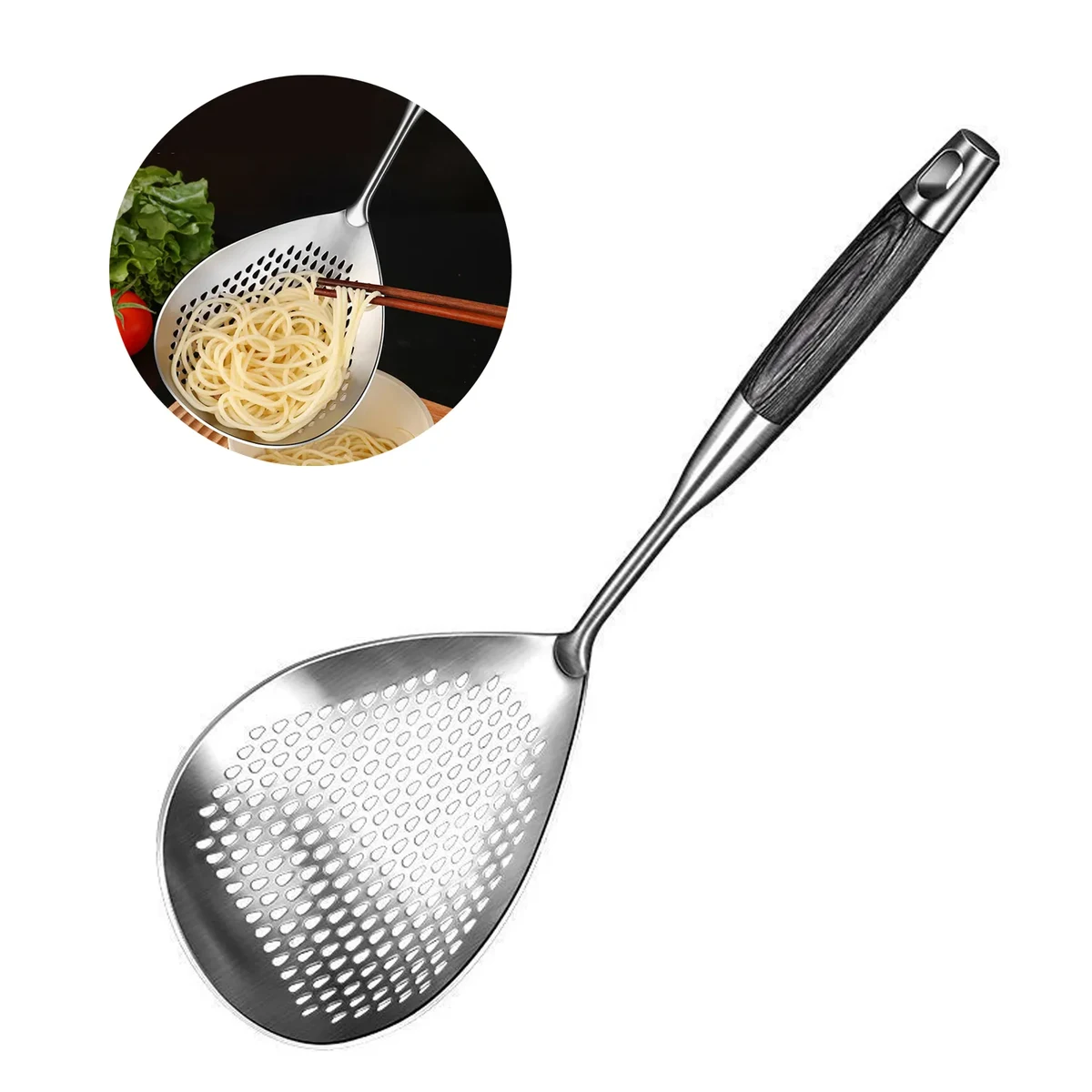 Large 304 Stainless Steel Strainer 1