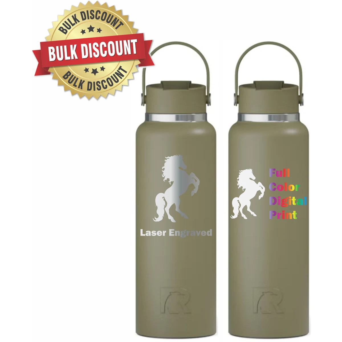 Exclusive *** RTIC 40 Oz. Outback Bottle, custom water bottle with logo imprint 1