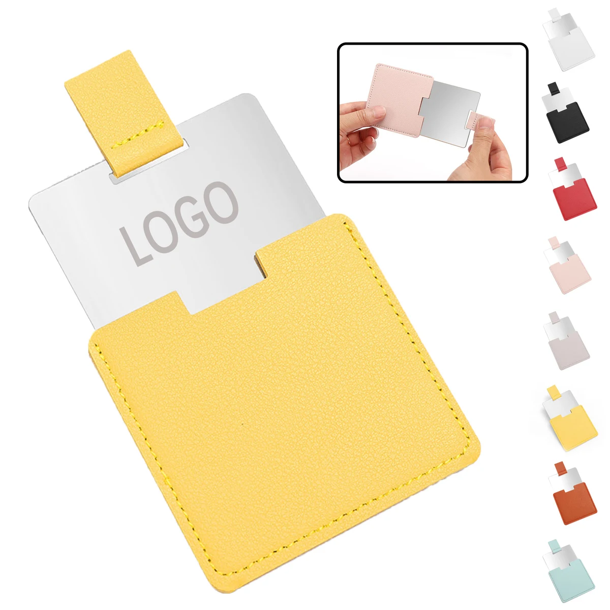 Mirror Stainless Steel Pocket Size 1