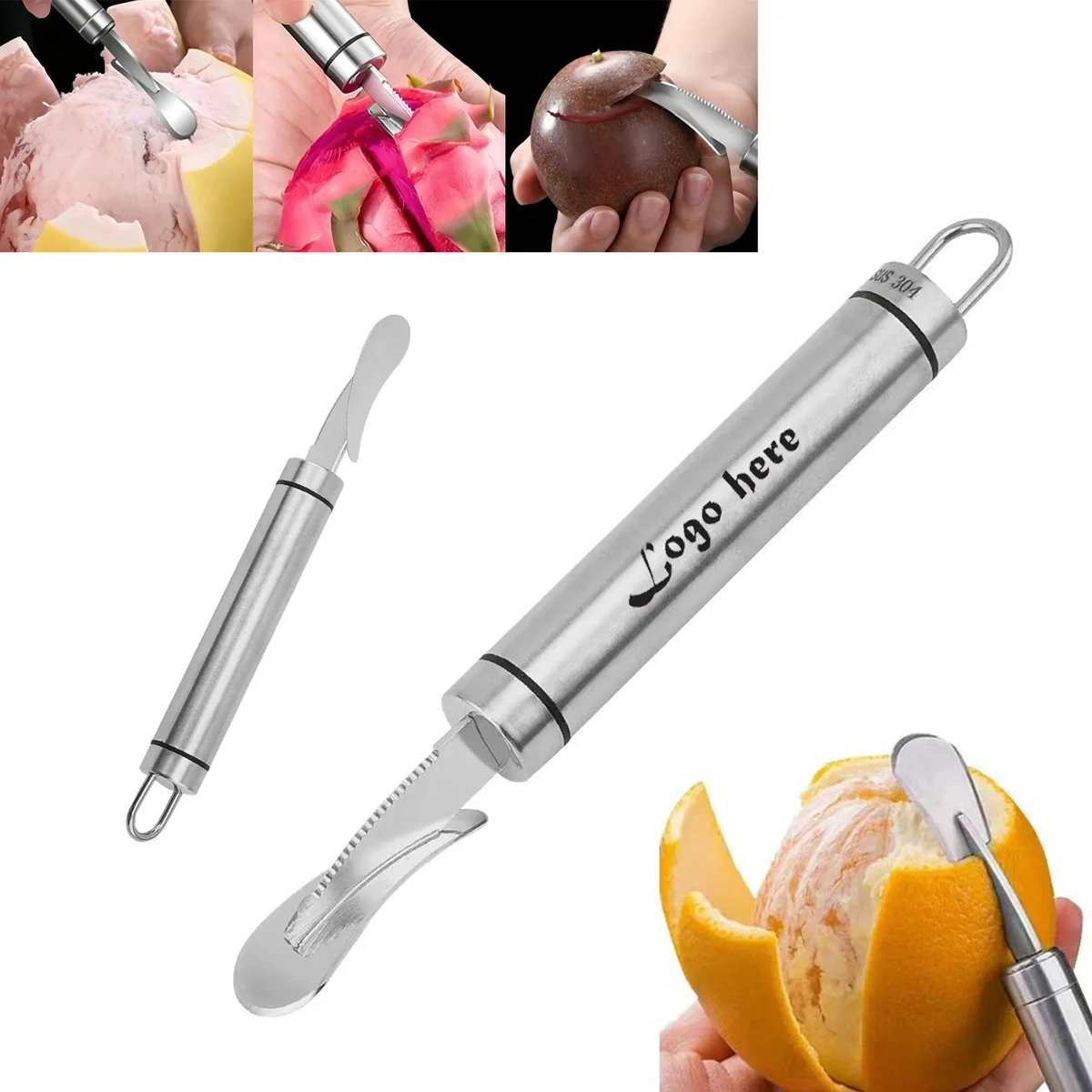 Stainless Steel Fruit Orange Peeler 1