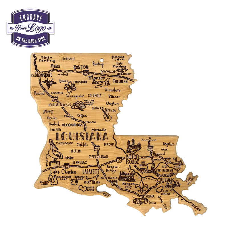 Destination Louisiana Cutting & Serving Board