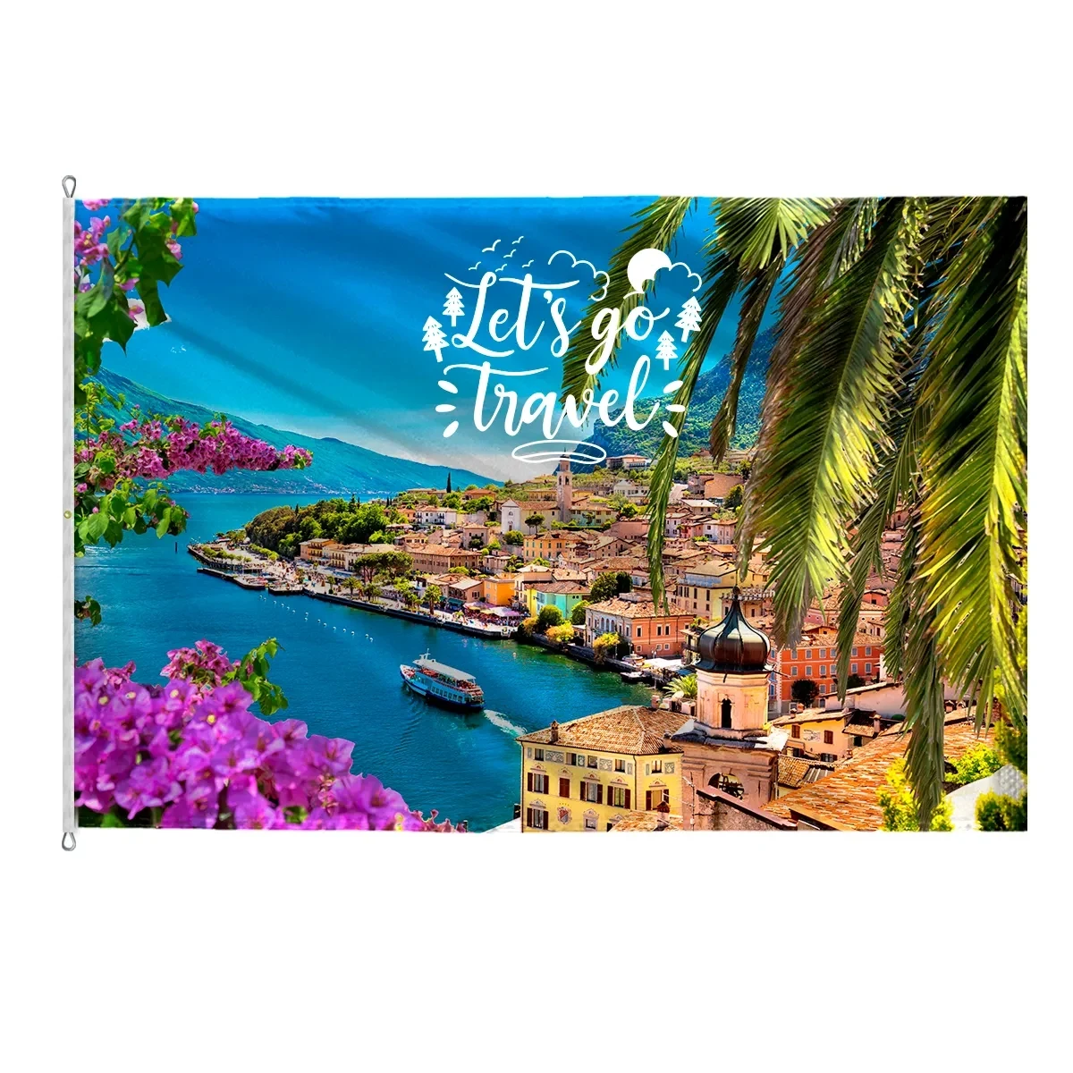 Custom Digitally Printed Flags 8' x 12' Nylon 1