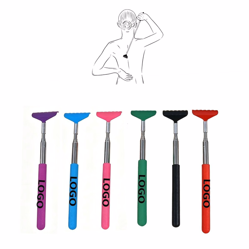 Portable Telescoping Back Scratcher With Logo