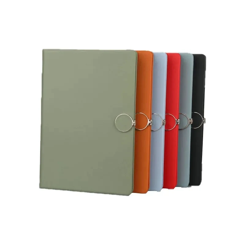 Round Buckle Notebook Business Magnetic Book 1