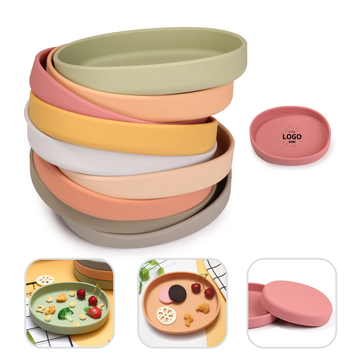 Silicone Food Plate 1