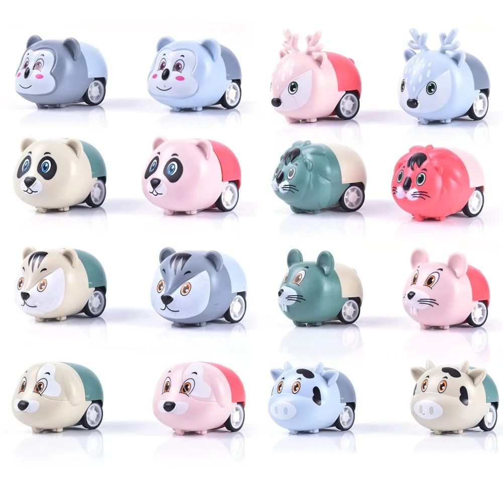 Mini Cute Animal Pull-Back Toy Car 1