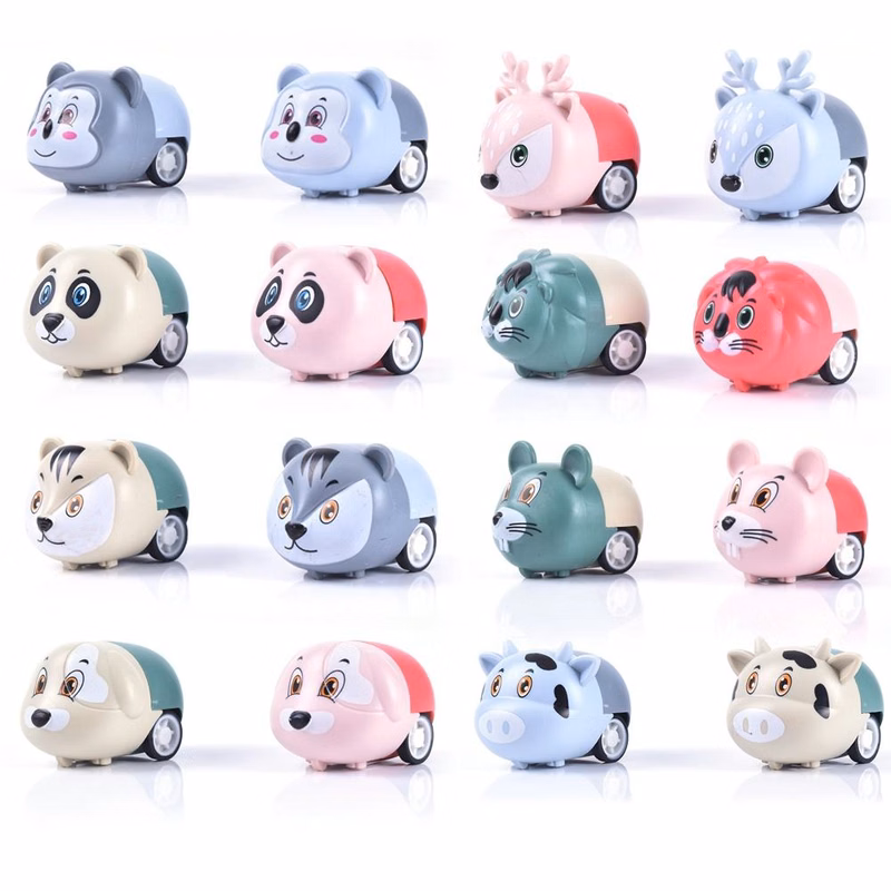 Mini Cute Animal Pull-Back Toy Car