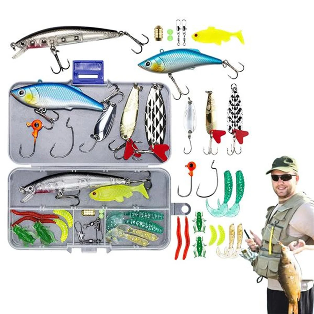 Fishing Lures Kit For Freshwater Bait 1