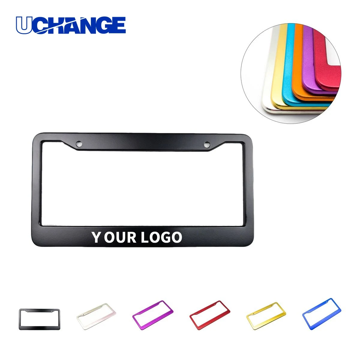 Aluminum Alloy License Plate Frame for Vehicles 1