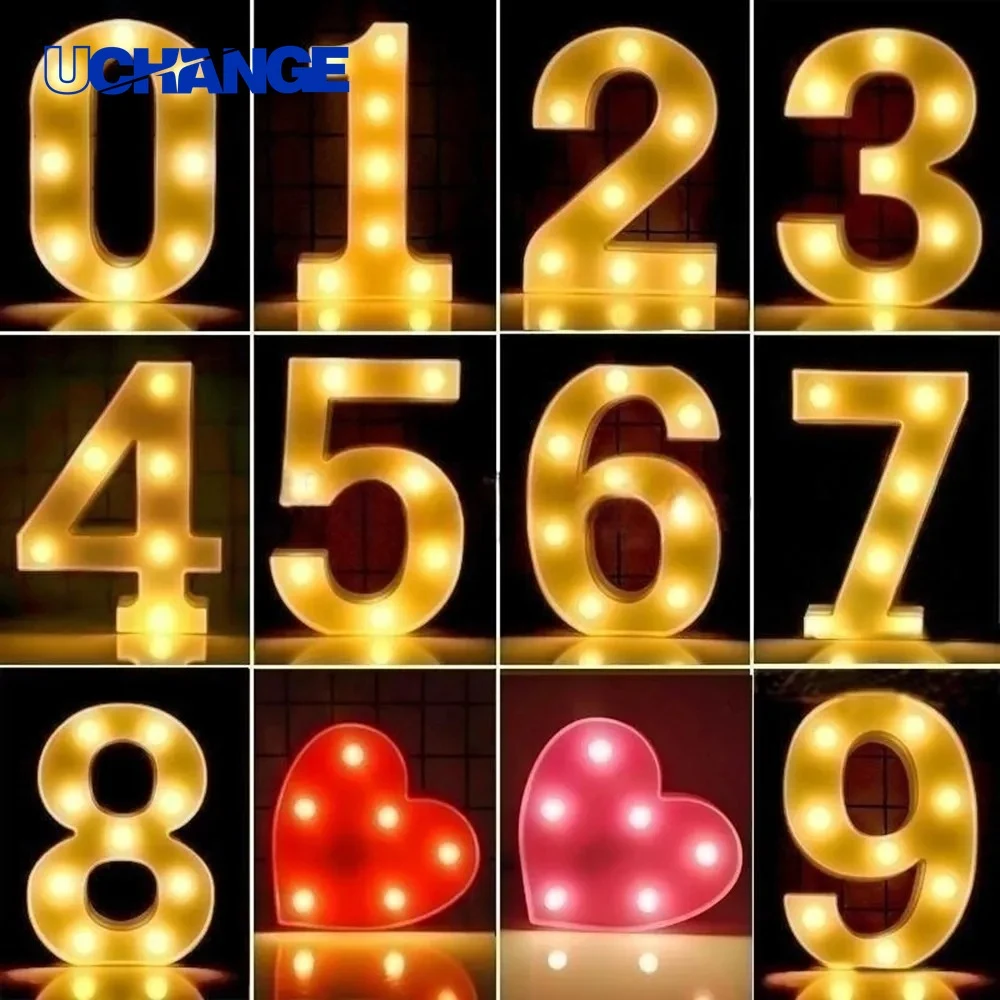 Decorative LED Marquee Letter Light for Party Decor 1