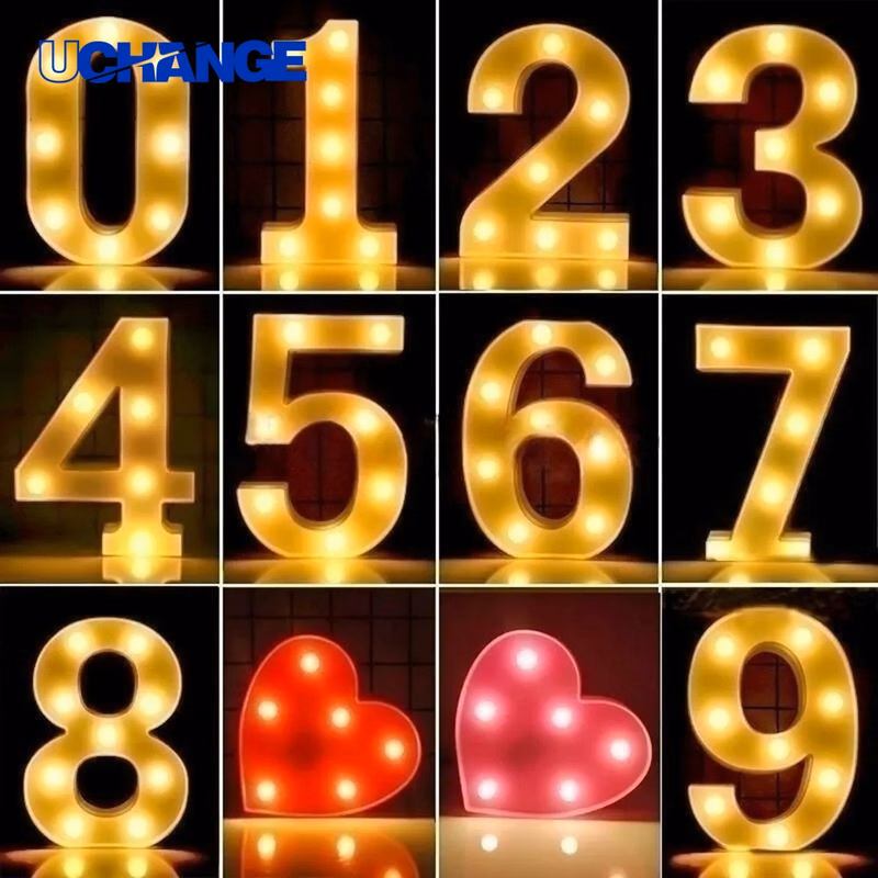 Decorative LED Marquee Letter Light for Party Decor