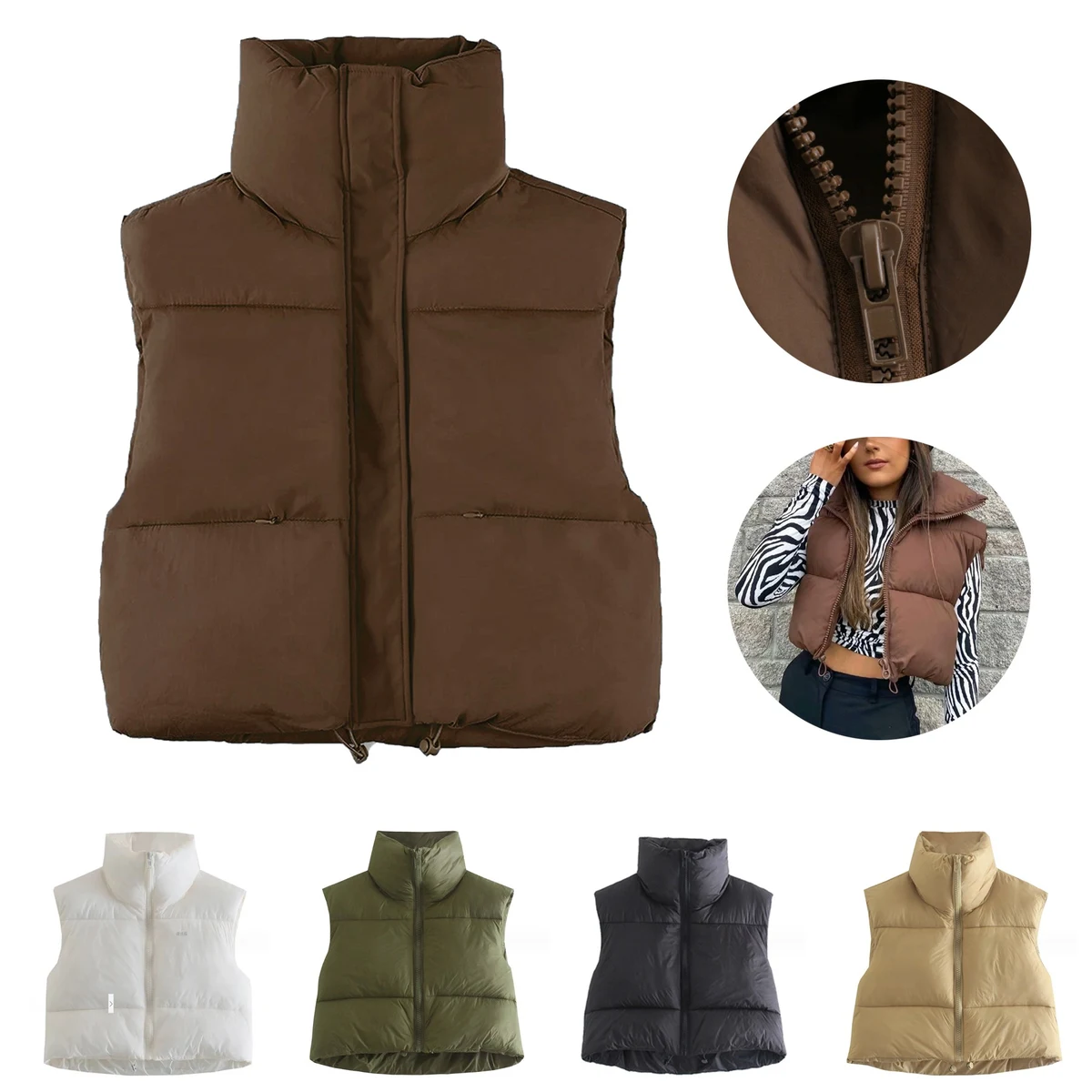 Women's Winter Vest 1