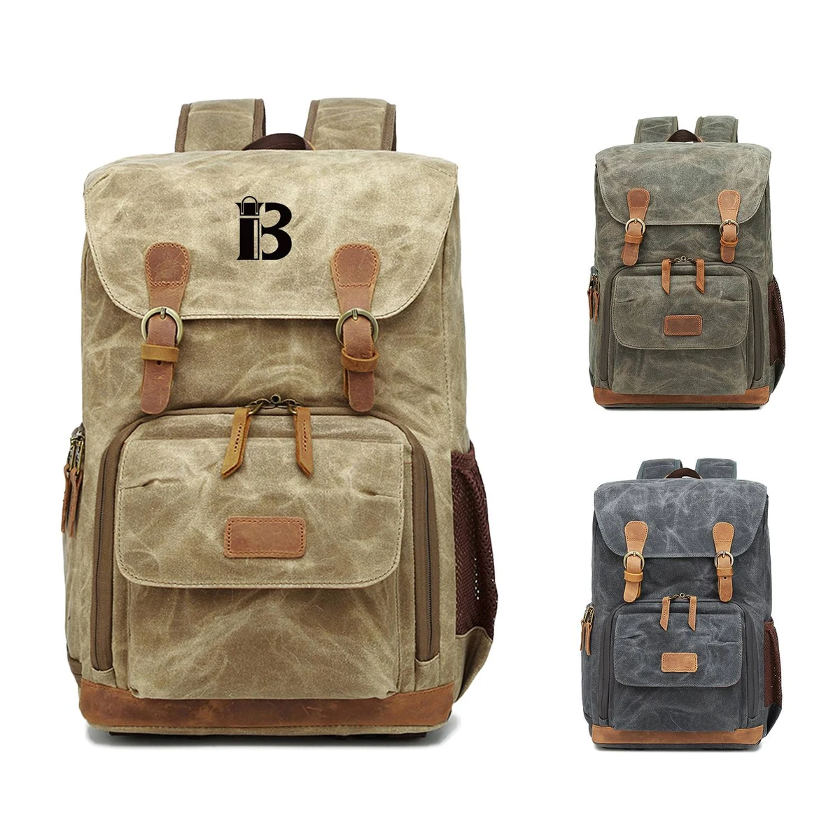 Canvas Camera Backpack 1